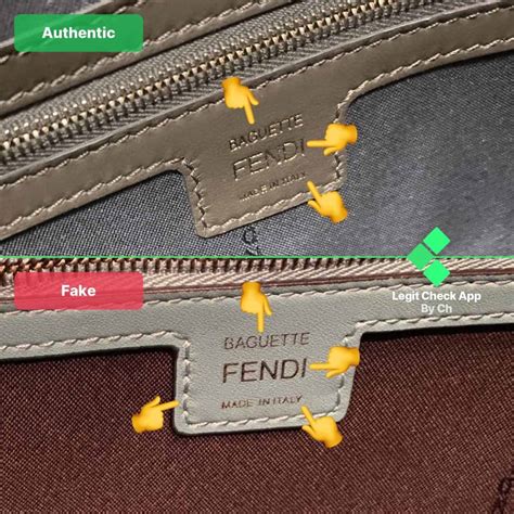 how to tell genuine fendi bag|fendi authenticity check.